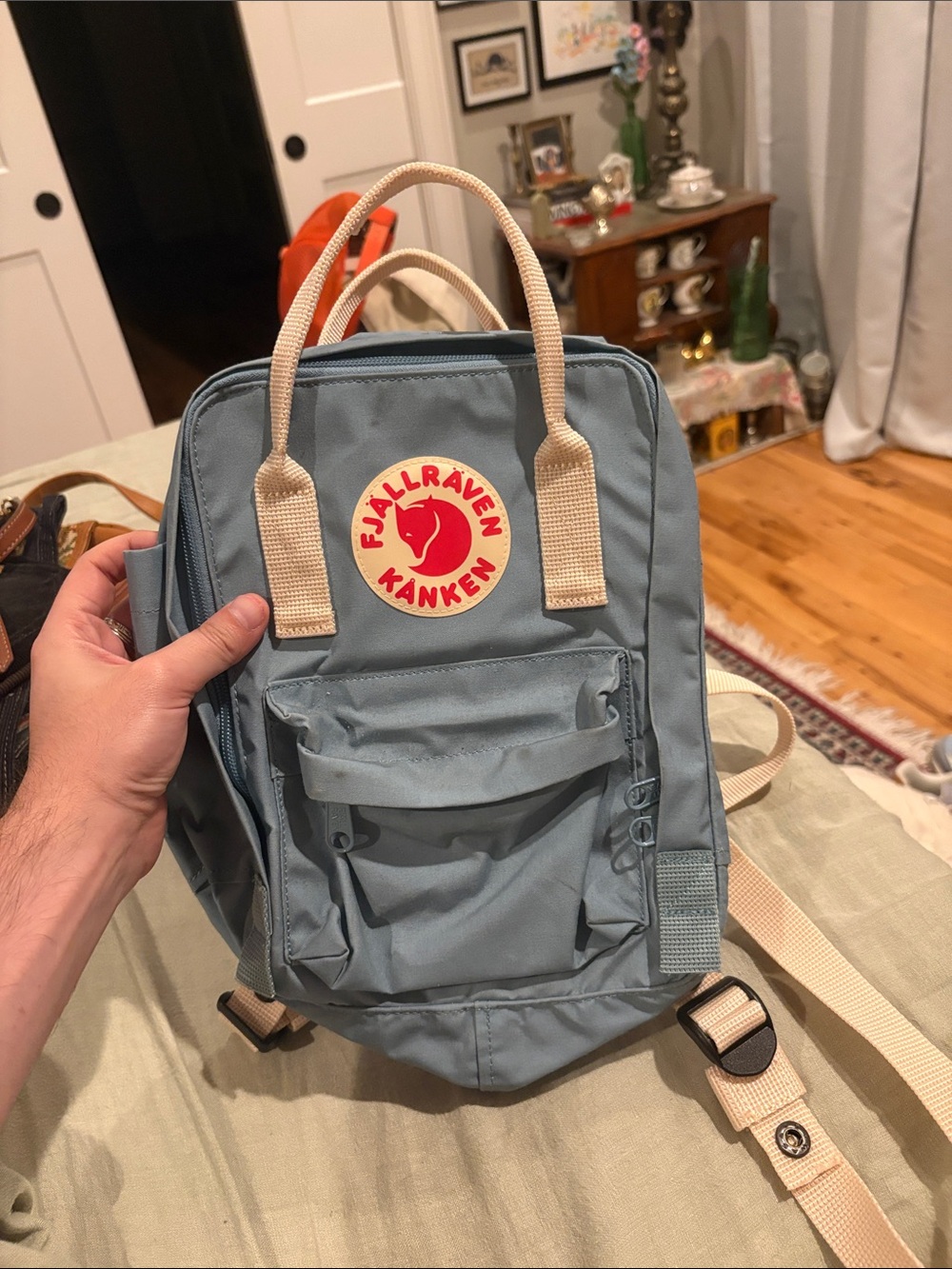 Kånken Fjallraven Mini Backpack - Dusty Blue